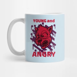 Young and angry Mug